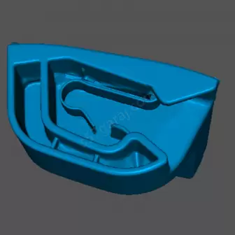 Audi A5 Paspas Tutucu Plastik Kapağı resim 3