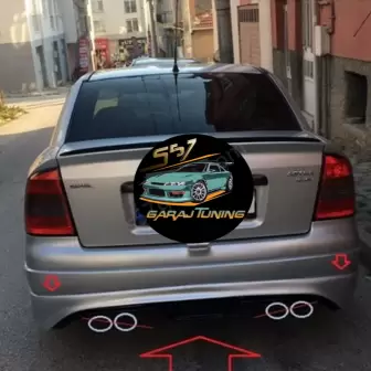 Opel Astra G Hb Arka Tampon Eki resim1