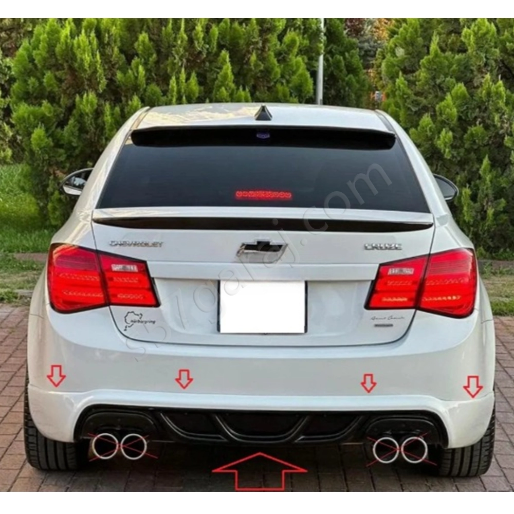 Chevrolet Cruze Gtx Arka Tampon Eki