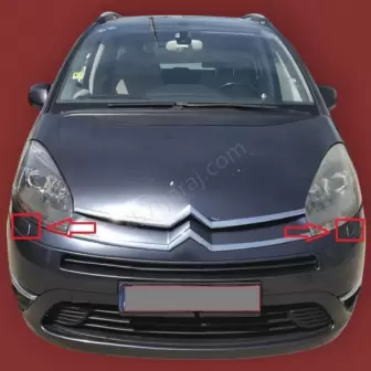 Citroen C4 Picasso Far Yıkama Kapakları resim1