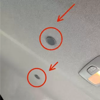 Renault Kango Tavan Vidası Kapağı resim 3