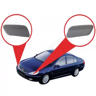 Peugeot 607 Far Yıkama Kapakları resim1