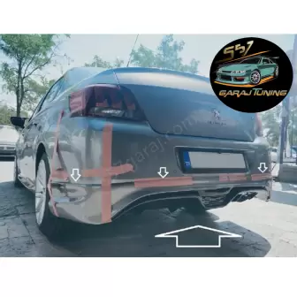 Peugeot 301 Arka Tampon Eki resim1