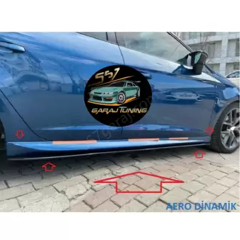 Ford Fiesta Marşpiyel - Marşpiyel Lipi 4 Parça Tkm resim2