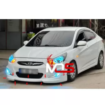 Hyundai Accent Blue Ön Tampon Eki resim1