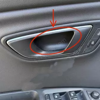 Seat Altea-Leon Kapı Kolu İç Kapağı 2S61A13024 resim 1
