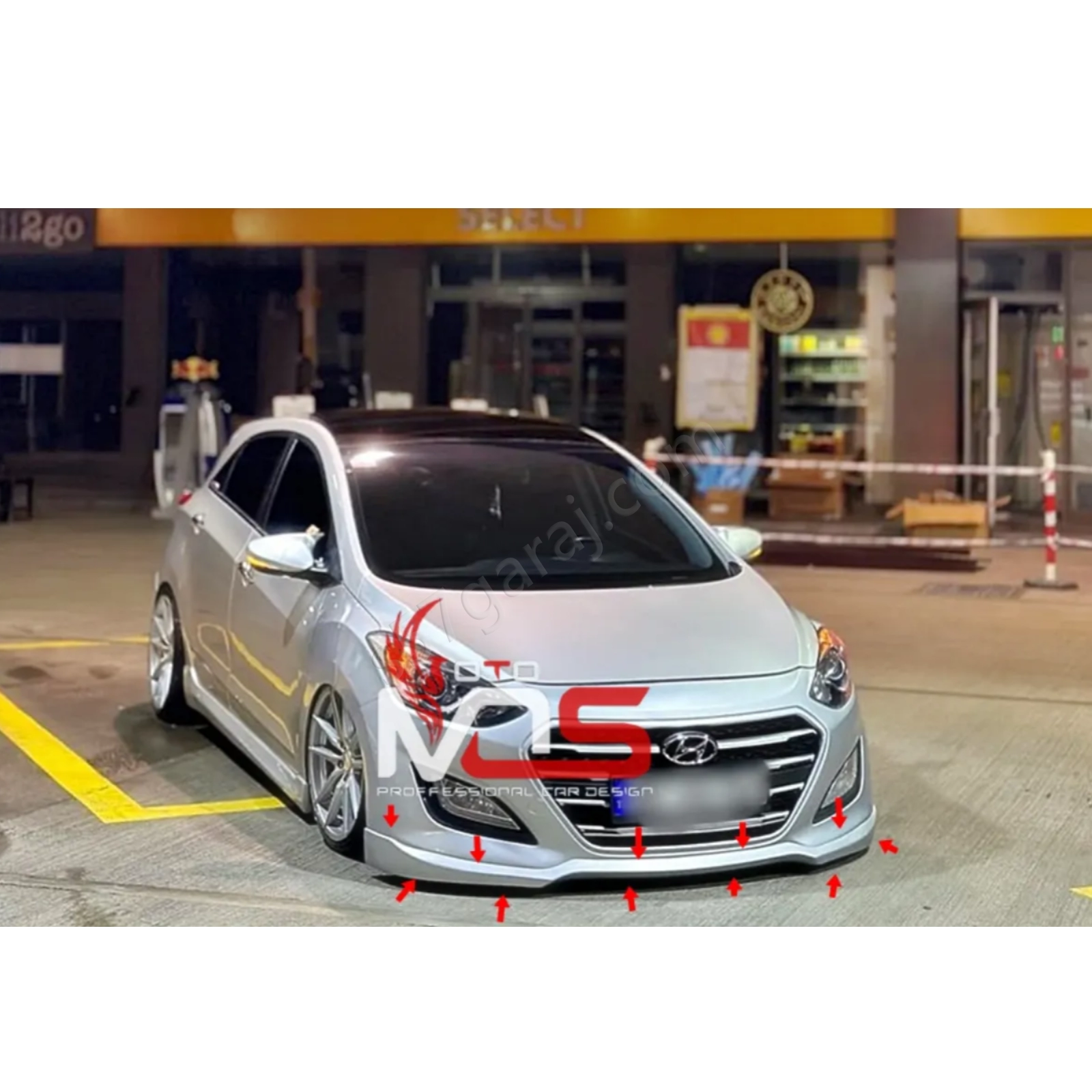 Hyundai İ30 Ön Tampon Eki