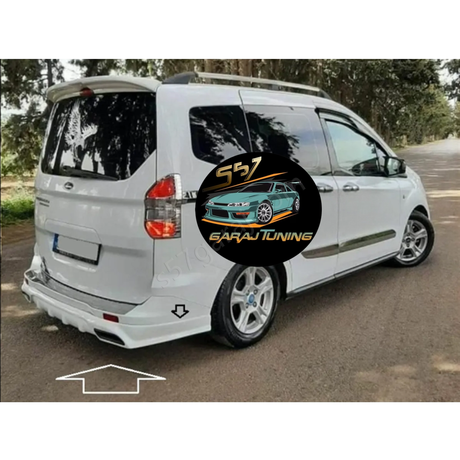 Ford Courier Arka Tampon Eki 2013 - 2022