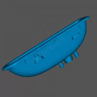 Renault Clio Mk3 2009-2012 Sw Arka Kapı Cepliği resim 3