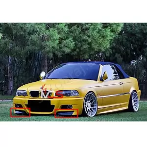 Bmw E46 M Tampon Flap Sağ Sol Takım resim1