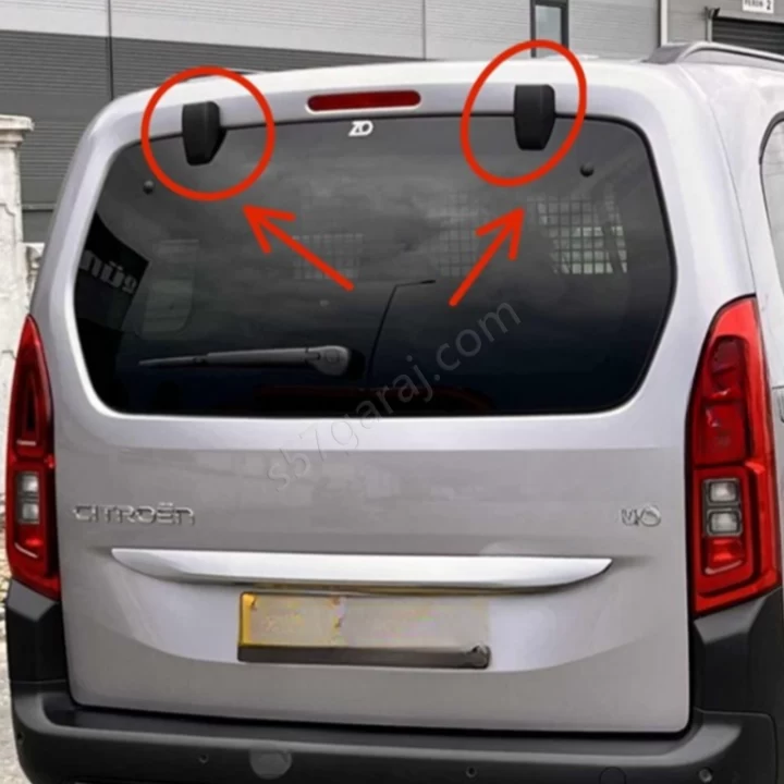 Citroen Berlingo Bagaj Menteşe Kapakları