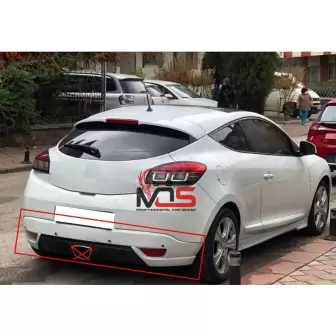 Renault Megane 3 Rs Arka Tampon Eki resim2