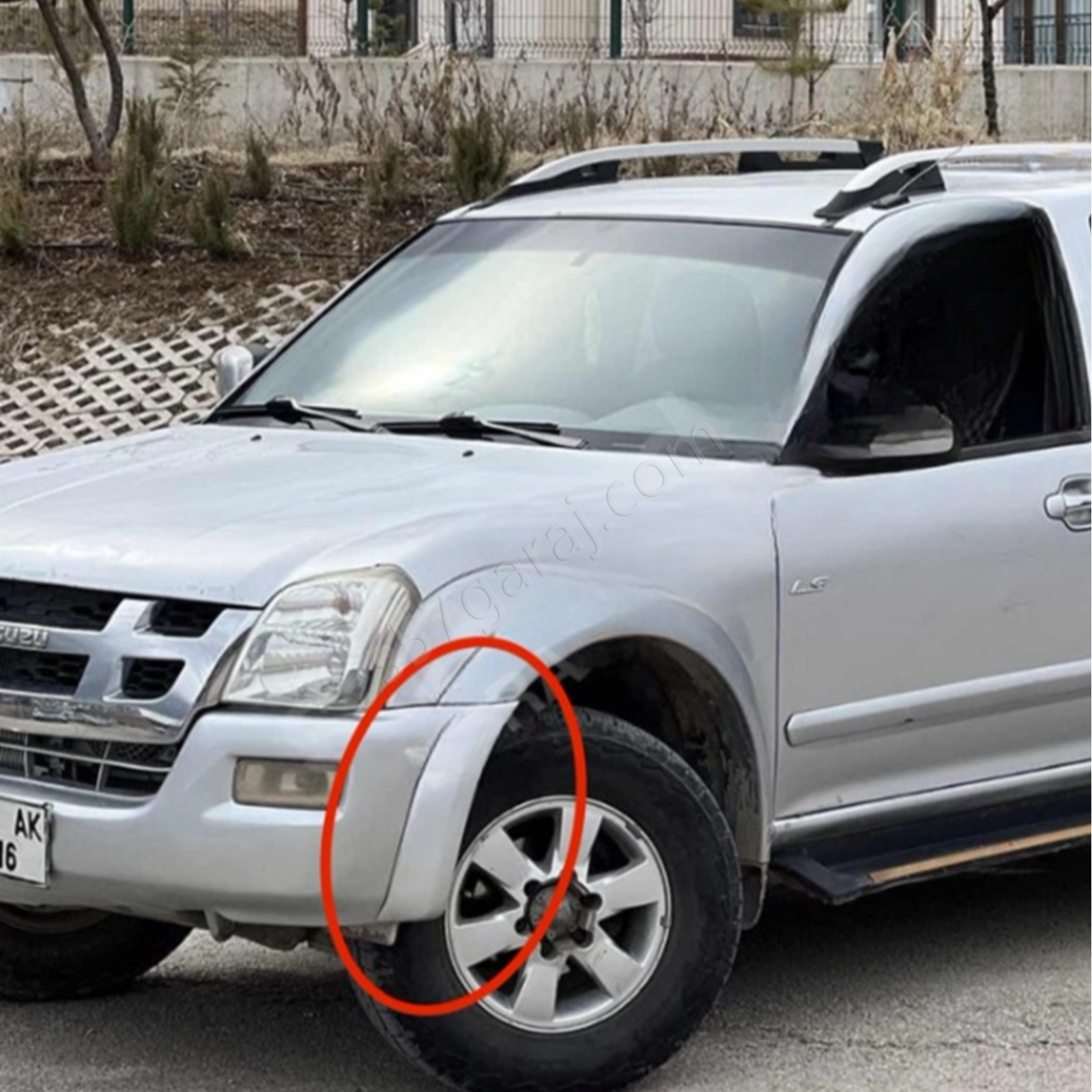 Isuzu Dmax Çamurluk Döşemesi