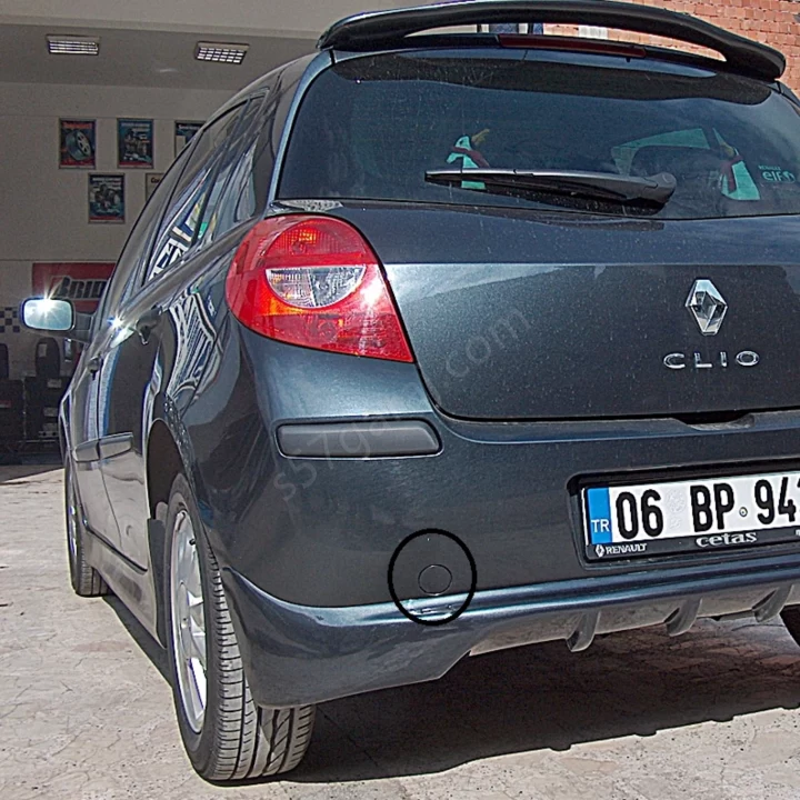 Renault Clio 3 Arka Tampon Kapak 2005-2009