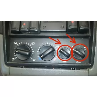 Renault R19 Klima Düğmesi resim 1