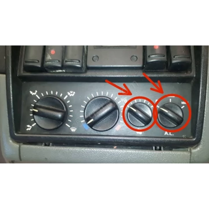 Renault R19 Klima Düğmesi