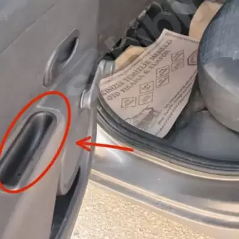 Renault Clio Mk3 2009-2012 Sw Arka Kapı Cepliği resim 1