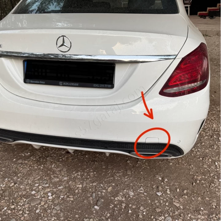 Mercedes W205 C180 C200 C260 C63 Arka Çeki Kapağı