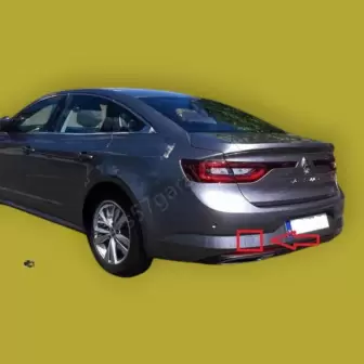 Renault Talisman 2015 Üzeri Arka Tampon Kapak resim2