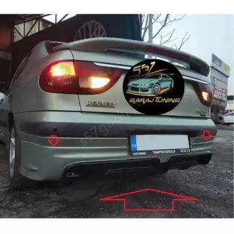 Renault Megane 1 Rr Arka Tampon Eki resim2