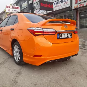 Toyota Corolla 2013-2018 Arka Tampon Eki resim2
