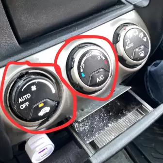 Honda Cr-V Klima Kontrol Düğme Çerçevesi resim 1