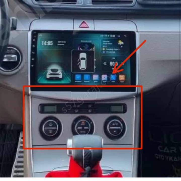 Volkswagen Passat B6 Klima Çerçevesi