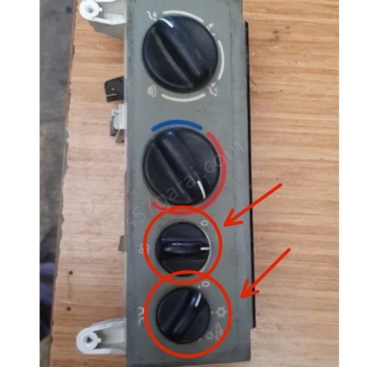 Renault Kango Mk2 Klima Isıtıcı Yön Düğmesi