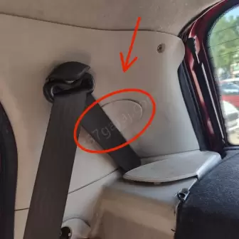 Fiat Punto Arka Emniyet Kemeri Kapağı Sx735275157 resim 1