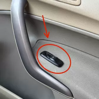 Ford Fiesta 2009-2017 Cam Açma Düğme Çerçevesi resim 1