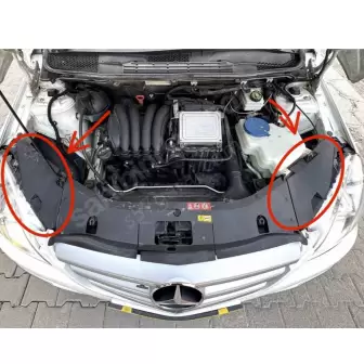 Mercedes B160 Far Kapağı Plastiği resim 1
