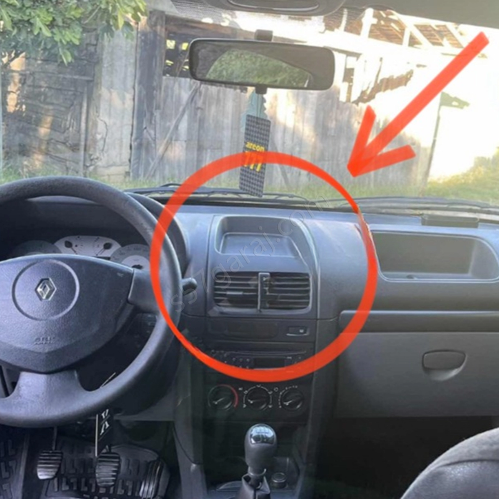 Renault Clio Symbol 2006-2009 Torpido Çerçevesi