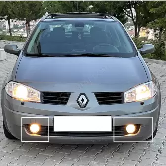 Renault Megane 2 Sis Farı Çerçevesi 2003-2006 resim1