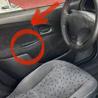 Citroen Saxo 1996-2003 Kapı Cepliği Plastik resim1