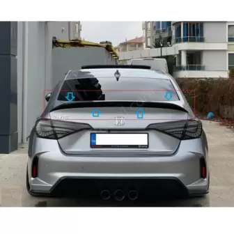 Honda Civic Fei1 Spoyler resim1