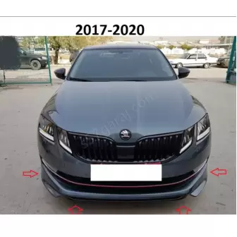 Skoda Octavia 2017-2020 Ön Tampon Eki resim1