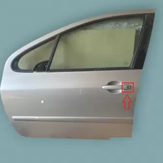 Peugeot 307 Kapı Kilit Kapak 2001-2007 resim2