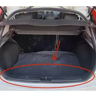 Ford Fiesta 2002-2009 Arka Bagaj Kapağı 2 resim 1