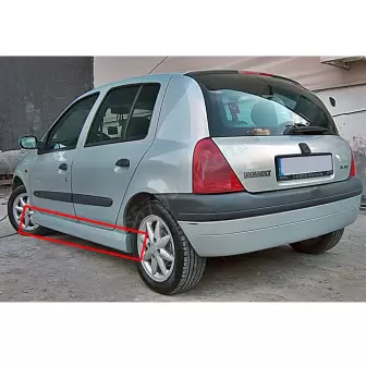 Renault Clio 2 Custom Marşpiyel Takımı resim1