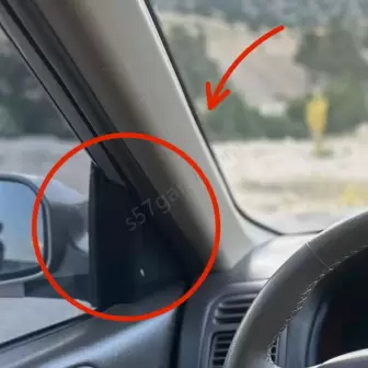 Honda Civic Vtec2 İç Ayna Plastiği resim 1