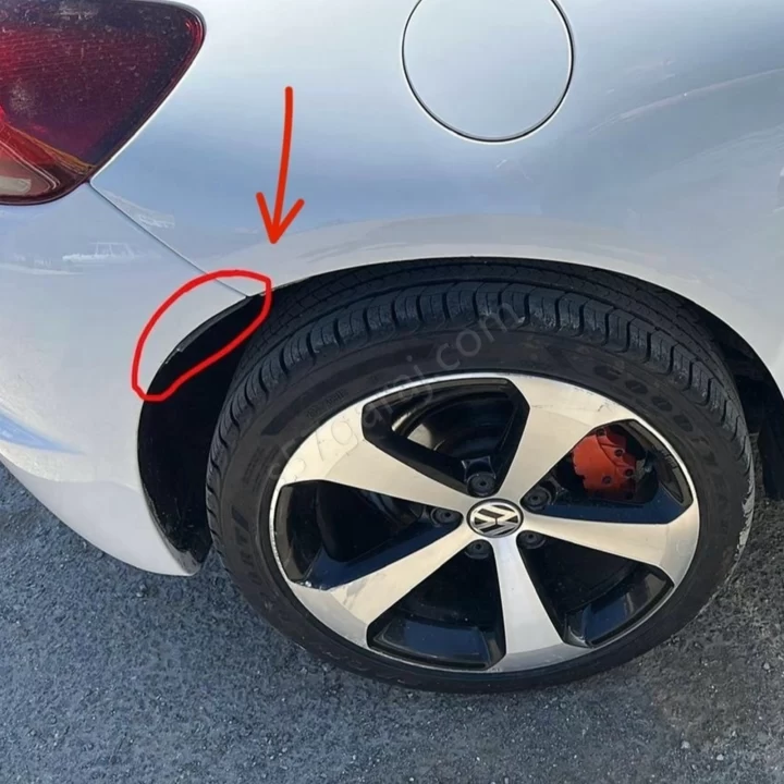 Volkswagen Scirocco Arka Çamurluk Kapağı