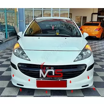 Peugeot 207 Ön Tampon Eki resim3