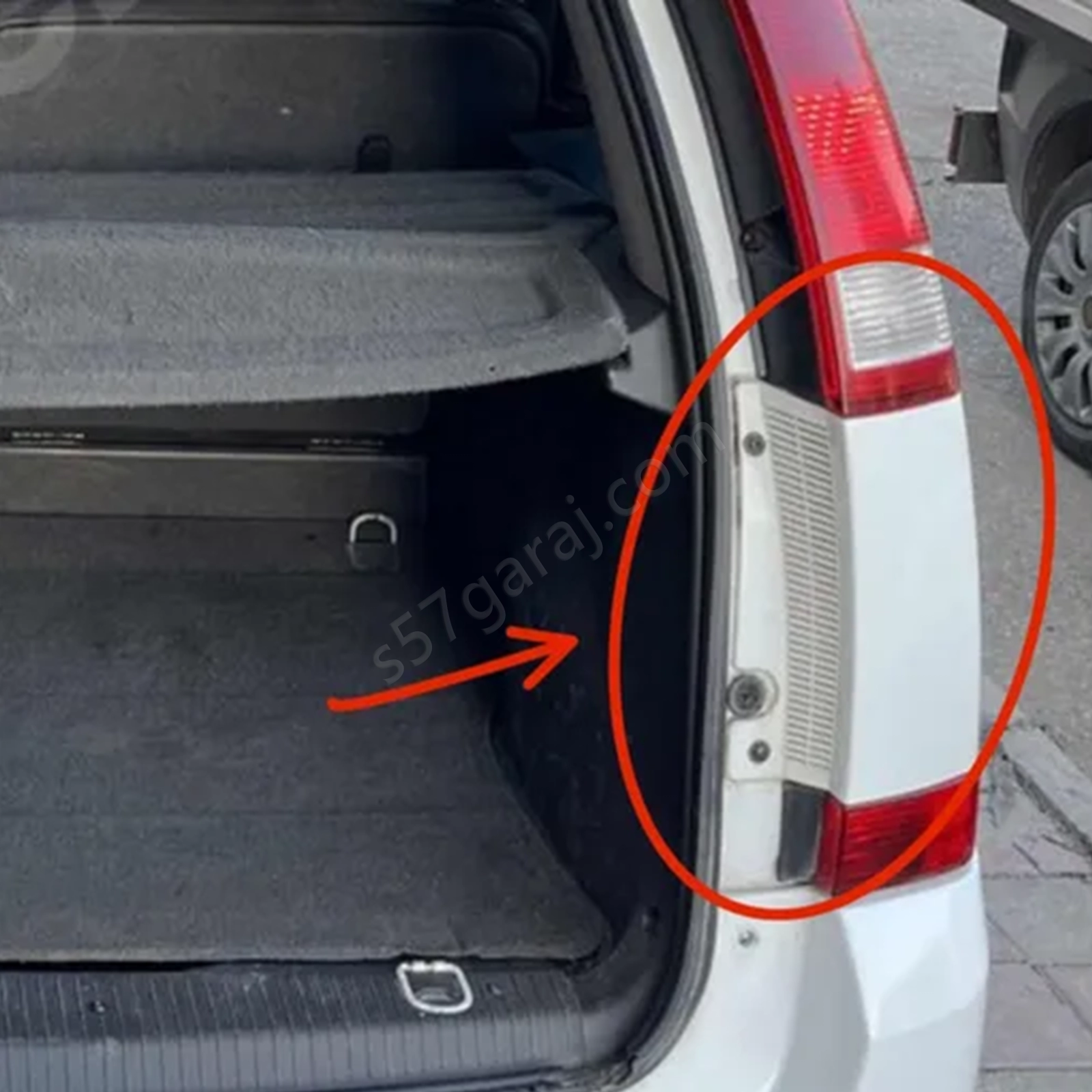 Opel Meriva Stop Lambası Kapağı