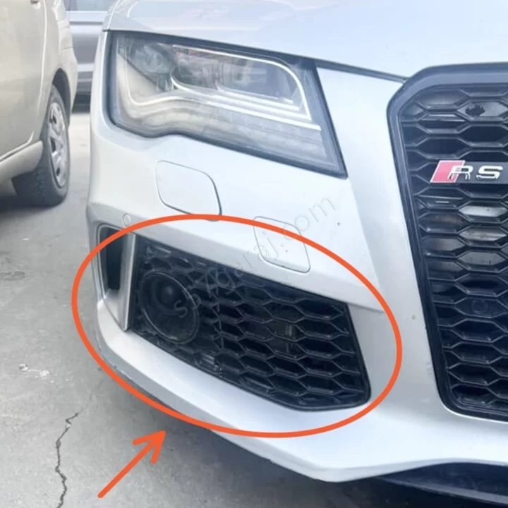 Audi A7 Rs7 Tampon Sis Farı Çerçevesi