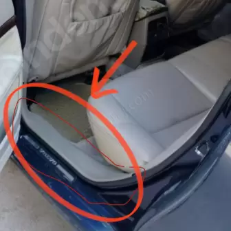 Volvo S80 Arka Koltuk Bagalit Plastik Parça resim1