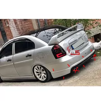 Hyundai Accent Era Arka Tampon Eki resim2