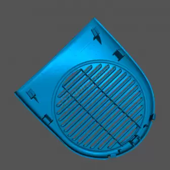 Renault Clio-Symbol-Thalia Kapı Hoperlör Çerçevesi resim 3