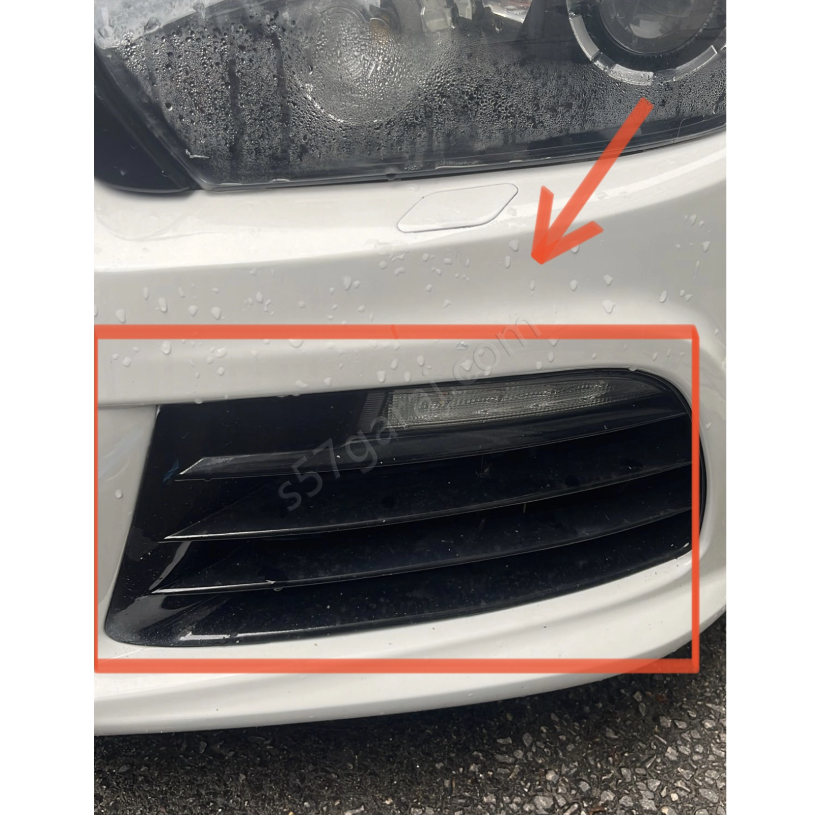 Volkswagen Scirocco Sis Farı Çerçevesi