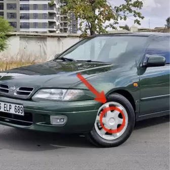 Nissan Primera Jant Göbekleri 4 Ad. resim1