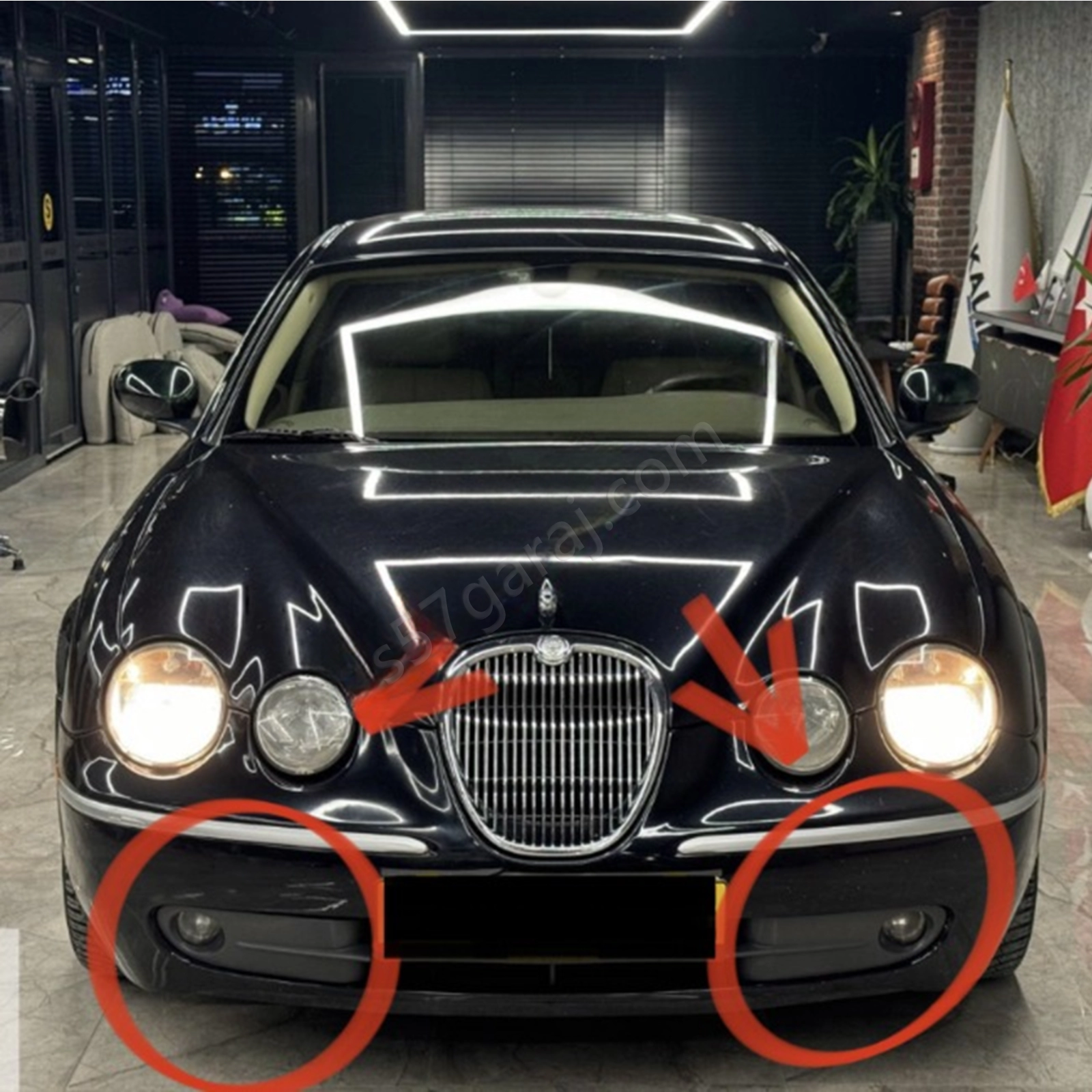 Jaguar S-Type Sis Farı Çerçevesi
